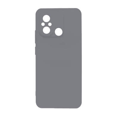 Xiaomi Redmi 12C Kılıf Zore Biye Silikon Gri
