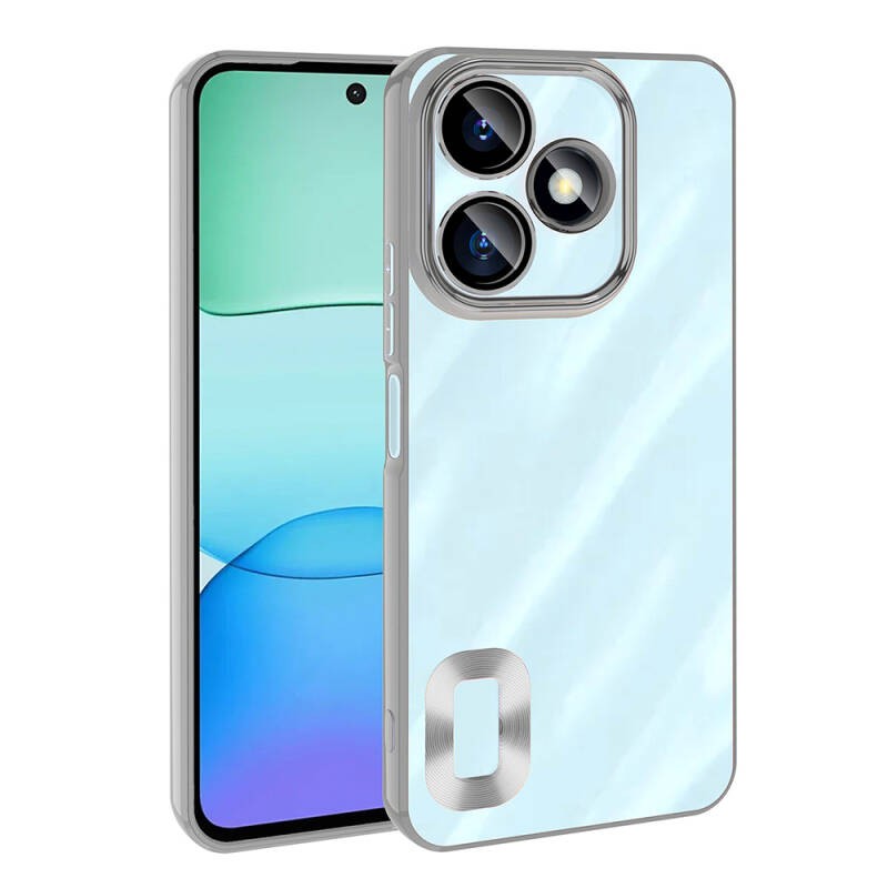 Xiaomi Redmi 13 4G Case Camera Protection Showing Logo Zore Omega Cover - 11