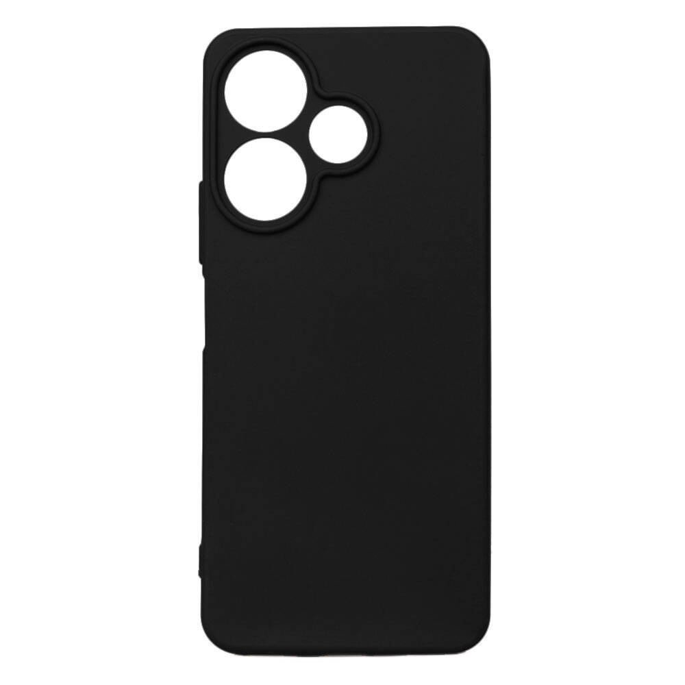 Xiaomi Redmi 13 4G Kılıf Zore Biye Silikon - Siyah