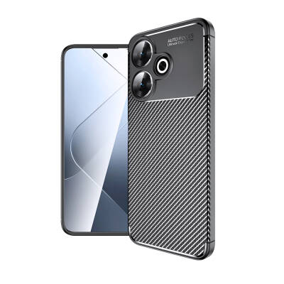 Xiaomi Redmi 13 4G Kılıf Zore Negro Silikon Kapak - Zore