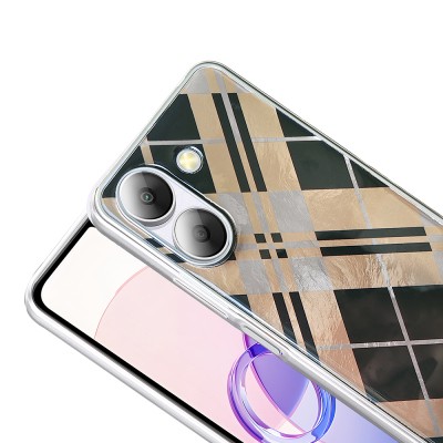 Xiaomi Redmi 13C Case Patterned Zore Mep Cover - 8