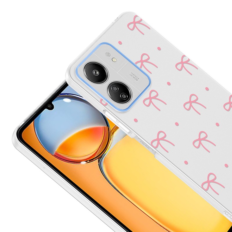 Xiaomi Redmi 13C Case with Camera Protector, Patterned Zore Clip Cover - 9