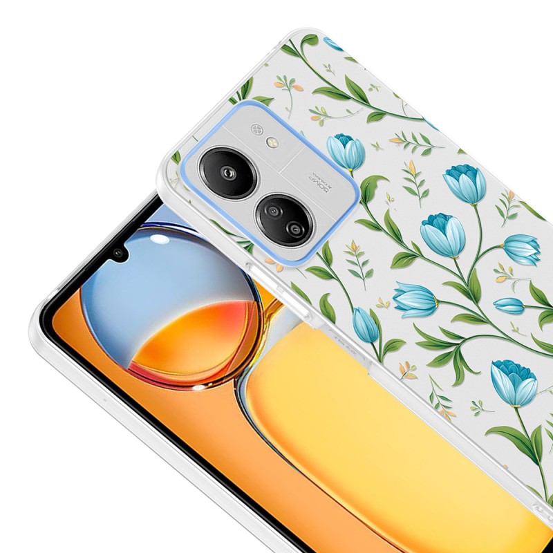 Xiaomi Redmi 13C Case with Camera Protector, Patterned Zore Clip Cover - 11