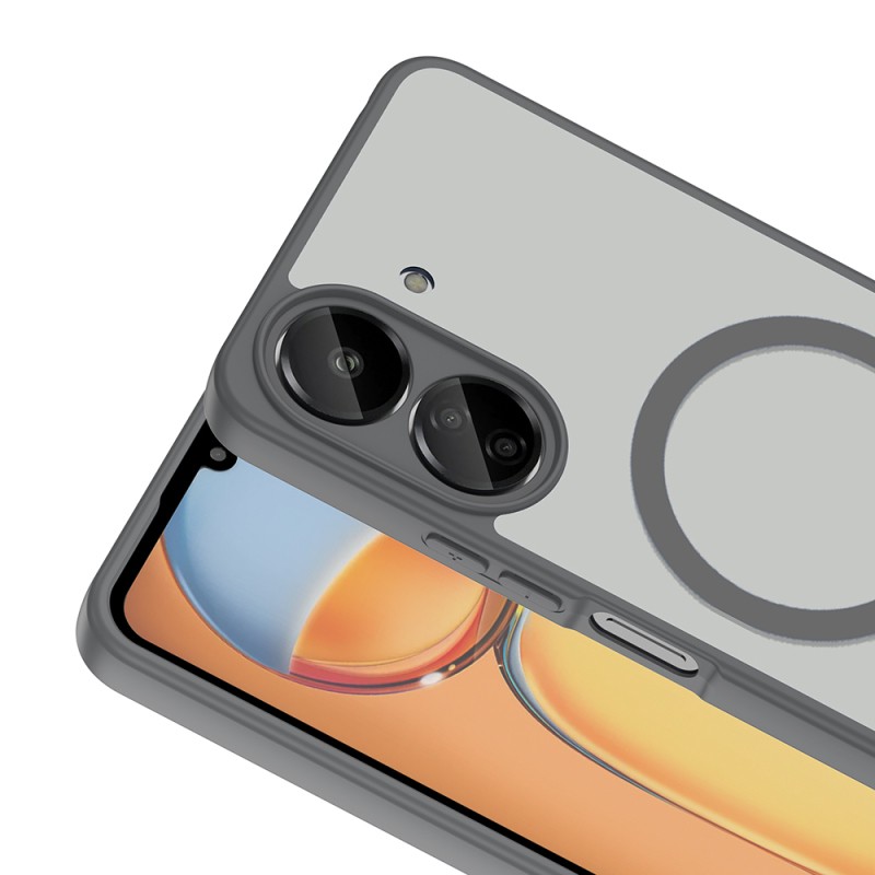 Xiaomi Redmi 13C Case with M-safe Charging Feature, Zore Flat Cover - 10