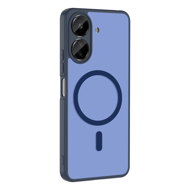Xiaomi Redmi 13C Case with M-safe Charging Feature, Zore Flat Cover - 7