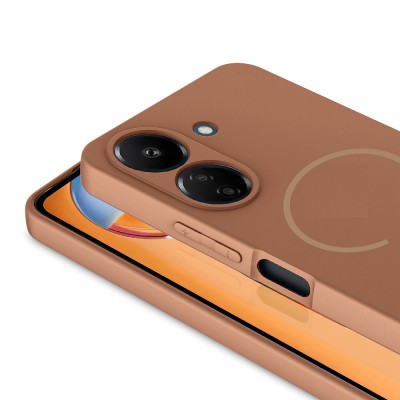 Xiaomi Redmi 13C Case Zore Meta Cover with M-safe Charging Feature - 17