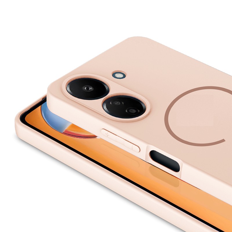 Xiaomi Redmi 13C Case Zore Meta Cover with M-safe Charging Feature - 19