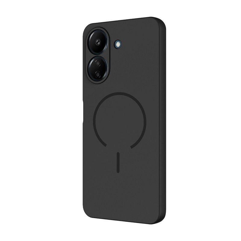Xiaomi Redmi 13C Case Zore Meta Cover with M-safe Charging Feature - 15