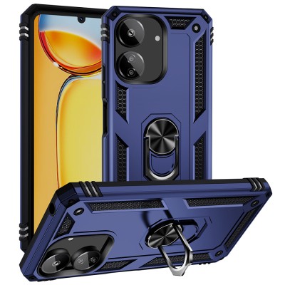 Xiaomi Redmi 13C Kılıf Zore Vega Kapak Mavi