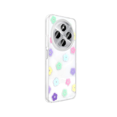 Xiaomi Redmi 14C 4G Case Transparent Figured Zore Folk Hard Cover - 8