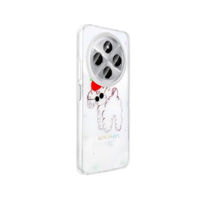 Xiaomi Redmi 14C 4G Case Transparent Figured Zore Folk Hard Cover - 7
