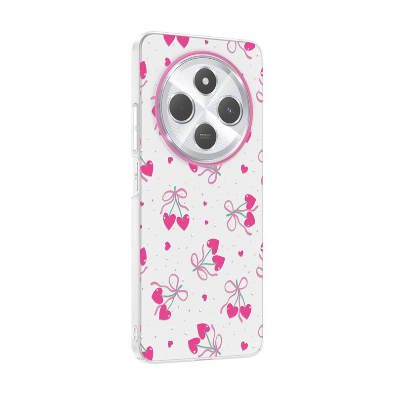 Xiaomi Redmi 14C 4G Case with Camera Protector, Patterned Zore Clip Cover - 7