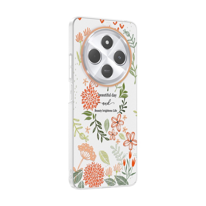Xiaomi Redmi 14C 4G Case with Camera Protector, Patterned Zore Clip Cover - 8