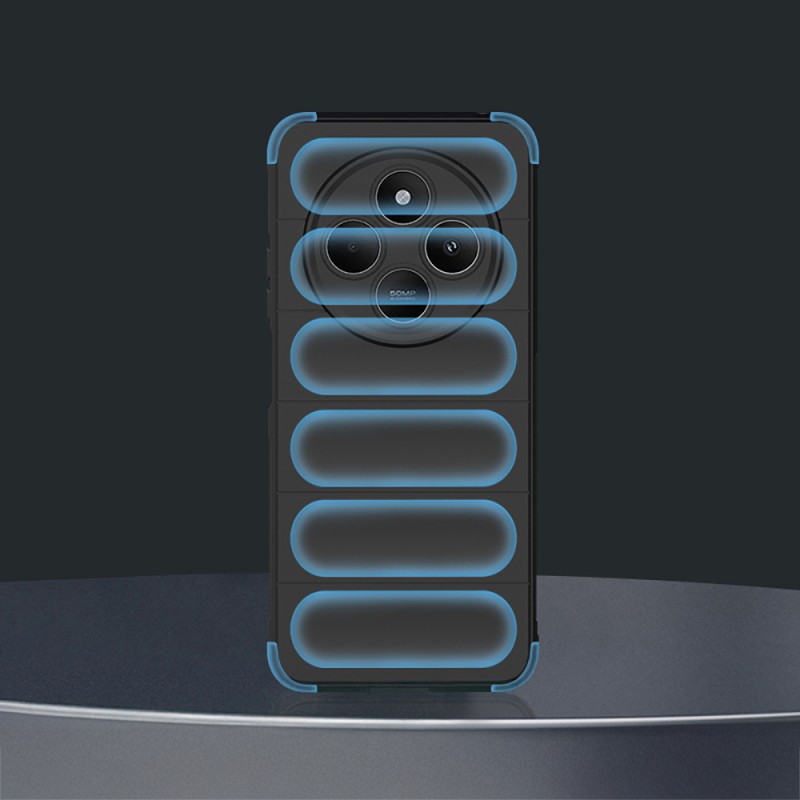 Xiaomi Redmi 14C 4G Kılıf Esnek TPU Oyuklu Arka Yüzey Tasarımlı Zore Etnik Silikon Kapak - 7