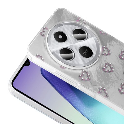 Xiaomi Redmi 14C 4G Kılıf Kamera Korumalı Figürlü Zore Ponti Silikon Kapak - 13