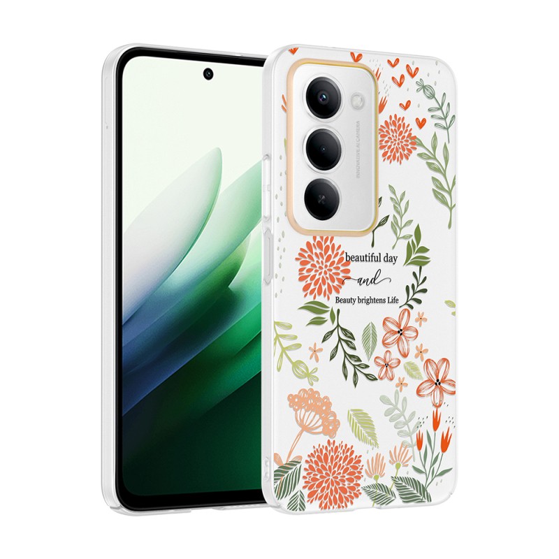 Xiaomi Redmi 15 Case with Camera Protector, Patterned Zore Clip Cover - 4
