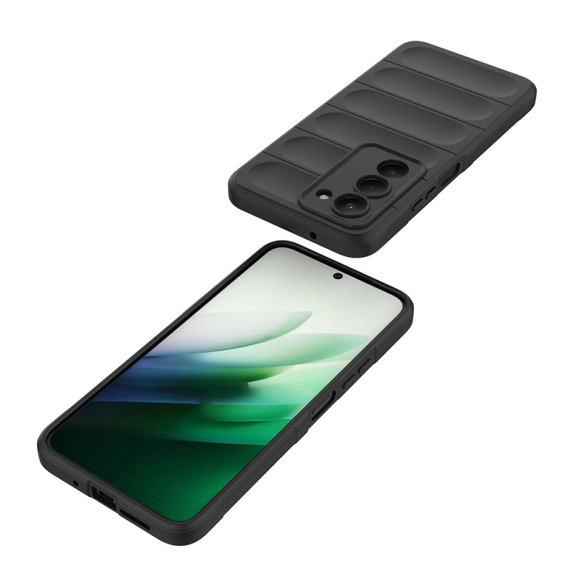 Xiaomi Redmi 15 Kılıf Esnek TPU Oyuklu Arka Yüzey Tasarımlı Zore Etnik Silikon Kapak - 9