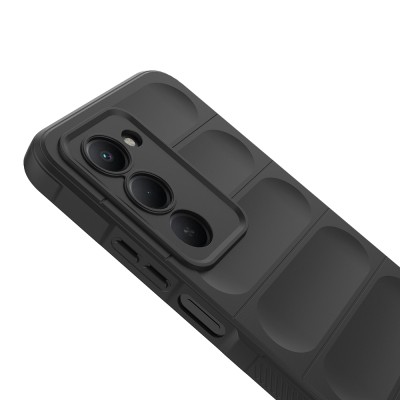 Xiaomi Redmi 15 Kılıf Esnek TPU Oyuklu Arka Yüzey Tasarımlı Zore Etnik Silikon Kapak - 11