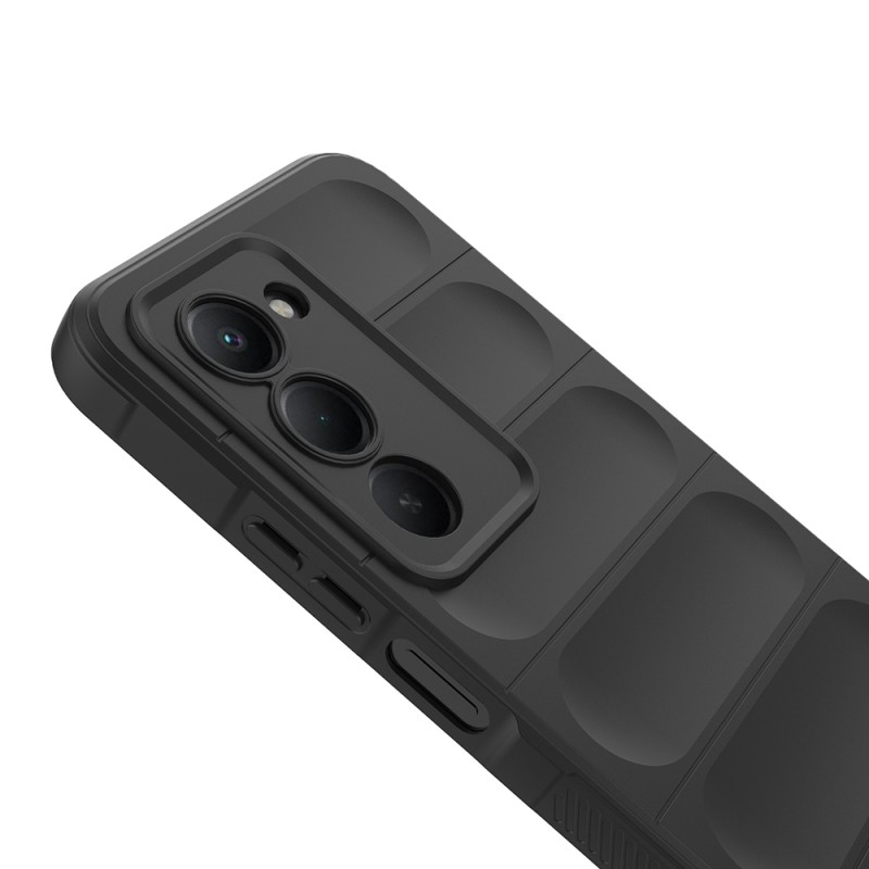 Xiaomi Redmi 15 Kılıf Esnek TPU Oyuklu Arka Yüzey Tasarımlı Zore Etnik Silikon Kapak - 11