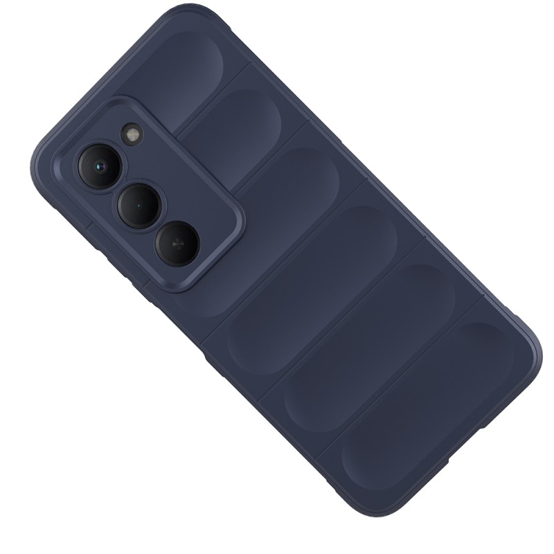 Xiaomi Redmi 15 Kılıf Esnek TPU Oyuklu Arka Yüzey Tasarımlı Zore Etnik Silikon Kapak - 13