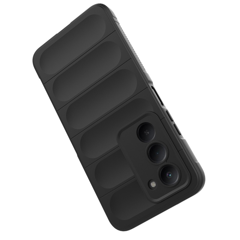 Xiaomi Redmi 15 Kılıf Esnek TPU Oyuklu Arka Yüzey Tasarımlı Zore Etnik Silikon Kapak - 21