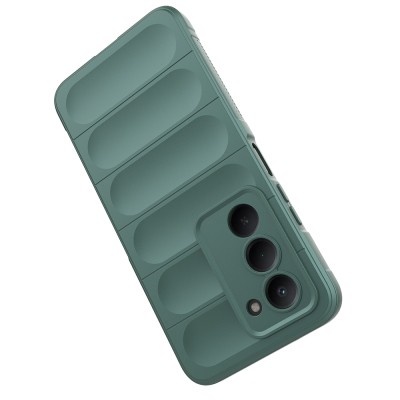 Xiaomi Redmi 15 Kılıf Esnek TPU Oyuklu Arka Yüzey Tasarımlı Zore Etnik Silikon Kapak - 22