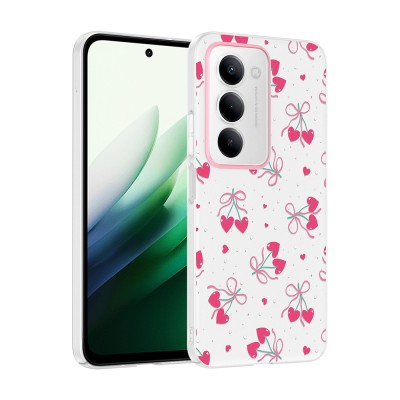 Xiaomi Redmi 15 Kılıf Kamera Korumalı Desenli Zore Klip Kapak - 3