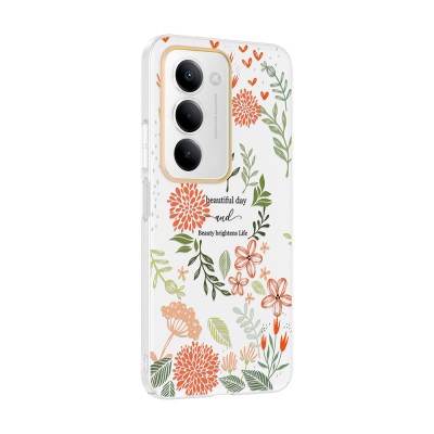 Xiaomi Redmi 15 Kılıf Kamera Korumalı Desenli Zore Klip Kapak - 8