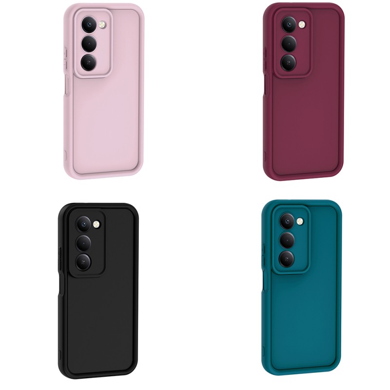 Xiaomi Redmi 15 Kılıf Kamera Korumalı Zore Ananas Kapak - 14