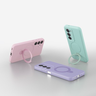 Xiaomi Redmi 15 Kılıf M-safe Şarj Özellikli Standlı Zore Samara Kapak - 6