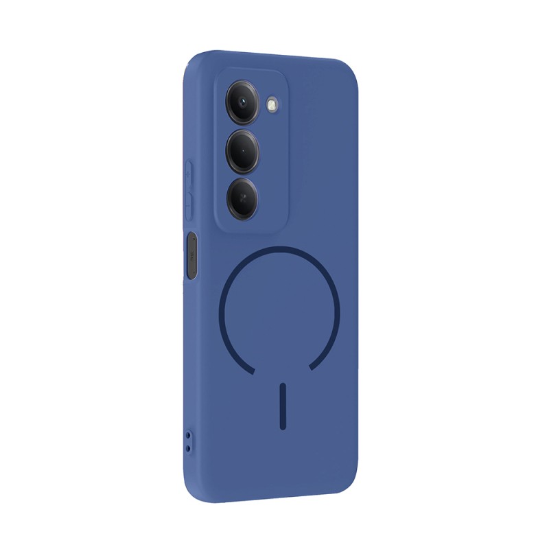Xiaomi Redmi 15 Kılıf M-safe Şarj Özellikli Zore Meta Kapak - 8
