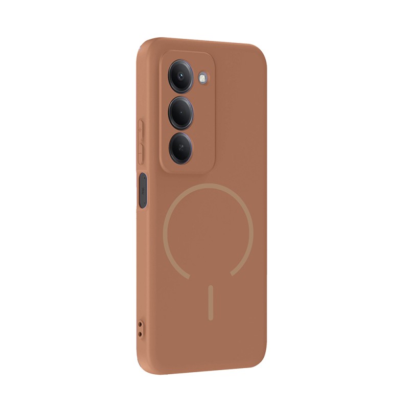 Xiaomi Redmi 15 Kılıf M-safe Şarj Özellikli Zore Meta Kapak - 9
