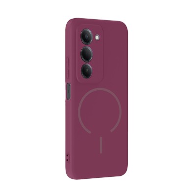 Xiaomi Redmi 15 Kılıf M-safe Şarj Özellikli Zore Meta Kapak - 12