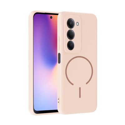 Xiaomi Redmi 15 Kılıf M-safe Şarj Özellikli Zore Meta Kapak - 6