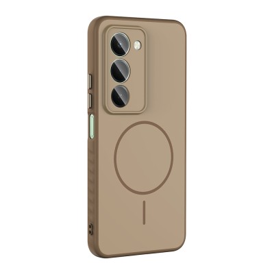 Xiaomi Redmi 15 Kılıf M-safe Şarj Özellikli Zore Tea Kapak - 6