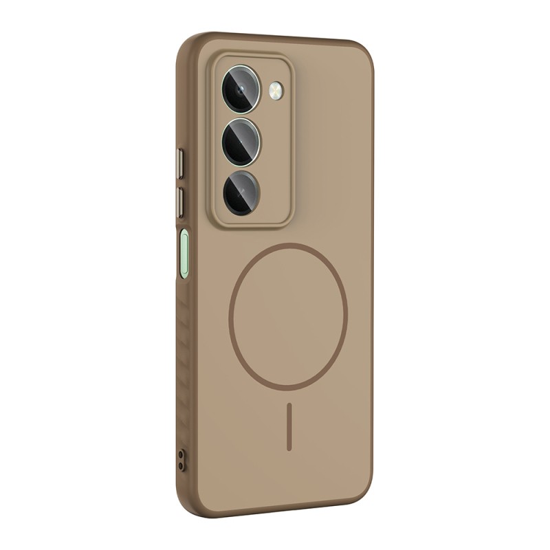 Xiaomi Redmi 15 Kılıf M-safe Şarj Özellikli Zore Tea Kapak - 6