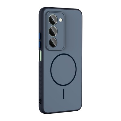 Xiaomi Redmi 15 Kılıf M-safe Şarj Özellikli Zore Tea Kapak - 7