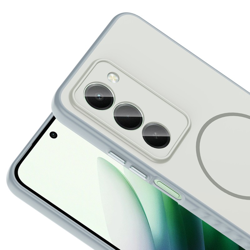 Xiaomi Redmi 15 Kılıf M-safe Şarj Özellikli Zore Tea Kapak - 12