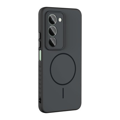Xiaomi Redmi 15 Kılıf M-safe Şarj Özellikli Zore Tea Kapak - 9