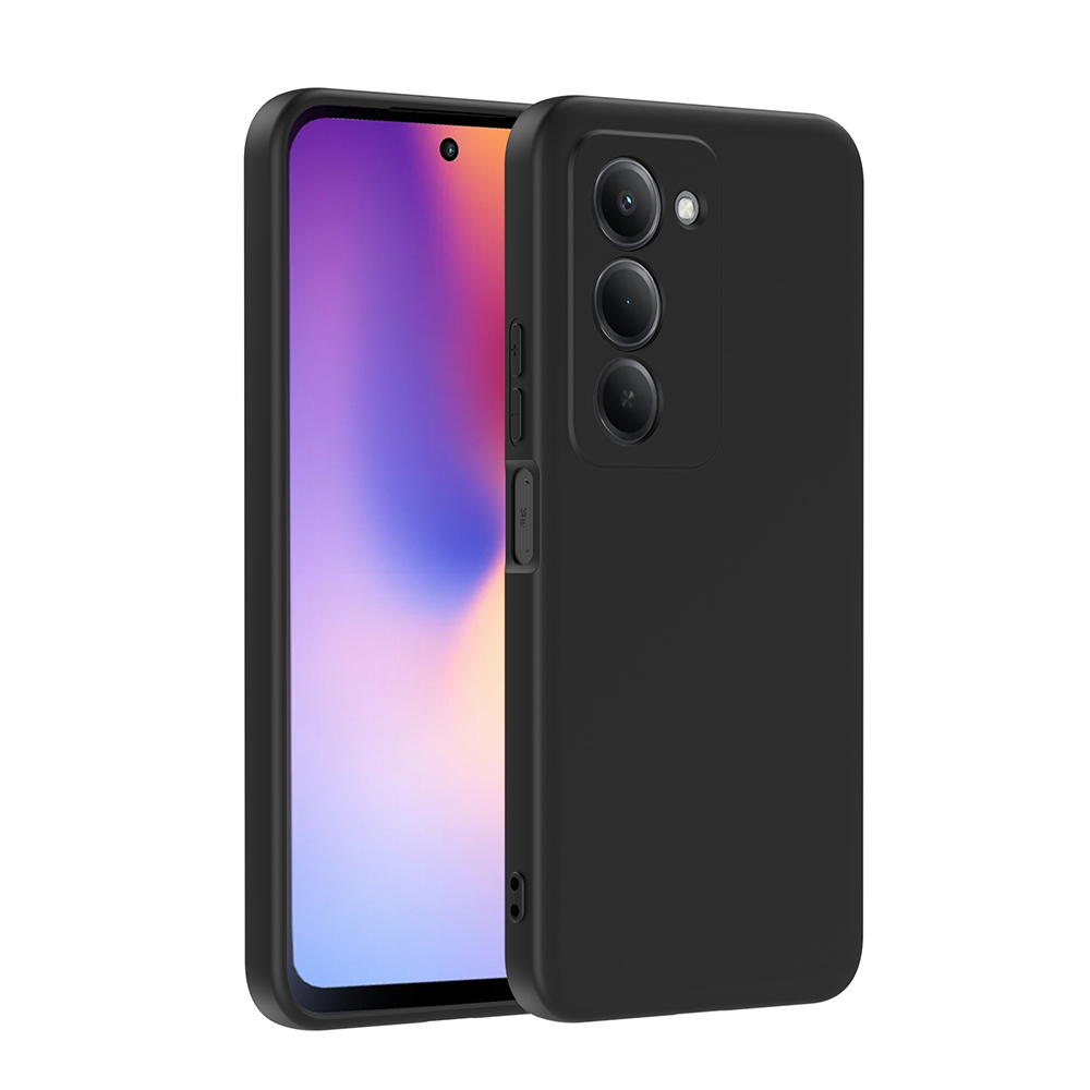 Xiaomi Redmi 15 Kılıf Zore Mara Lansman Kapak - Siyah
