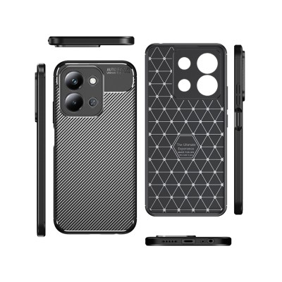 Xiaomi Redmi 15C 4G Case Zore Negro Silicone Cover - 10