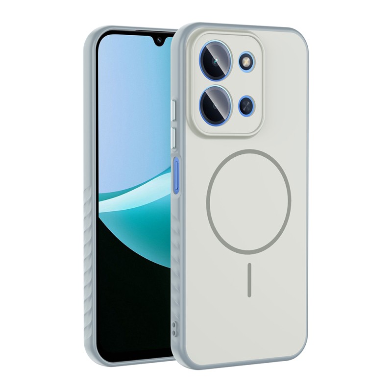 Xiaomi Redmi 15C Case M-safe Charging Feature Zore Tea Cover - 4