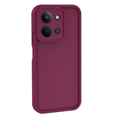 Xiaomi Redmi 15C Case with Camera Protection Zore Ananas Design Cover - 7