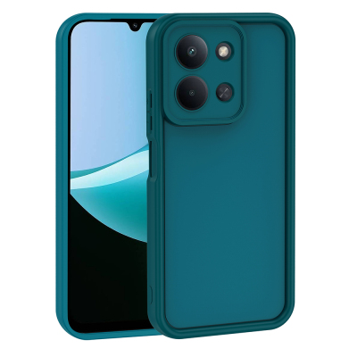 Xiaomi Redmi 15C Case with Camera Protection Zore Ananas Design Cover - Zore