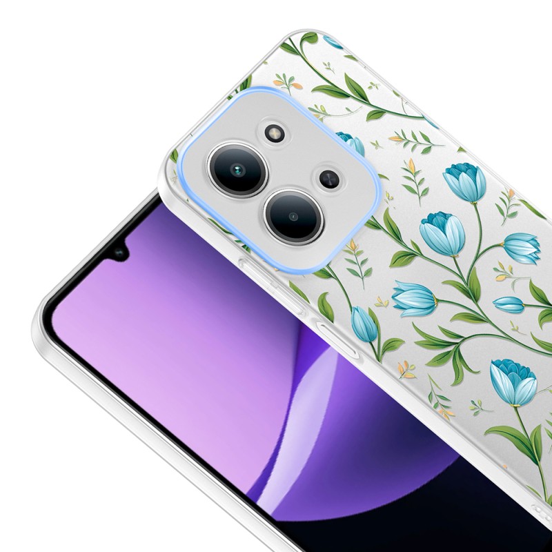 Xiaomi Redmi 15C Case with Camera Protector, Patterned Zore Clip Cover - 10