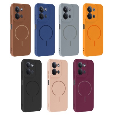 Xiaomi Redmi 15C Case Zore Meta Cover with M-safe Charging Feature - 23
