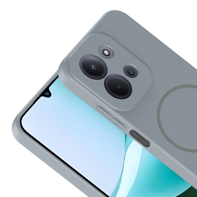 Xiaomi Redmi 15C Case Zore Meta Cover with M-safe Charging Feature - 21