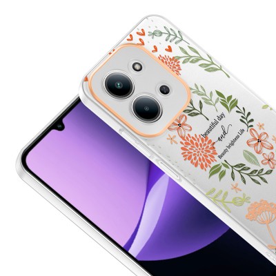 Xiaomi Redmi 15C Kılıf Kamera Korumalı Desenli Zore Klip Kapak - 12