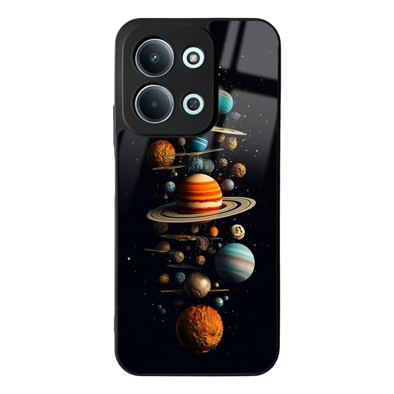 Xiaomi Redmi 15C Kılıf Kamera Korumalı Desenli Zore Lusi Kapak - 5