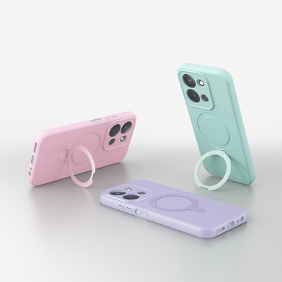 Xiaomi Redmi 15C Kılıf M-safe Şarj Özellikli Standlı Zore Samara Kapak - 6